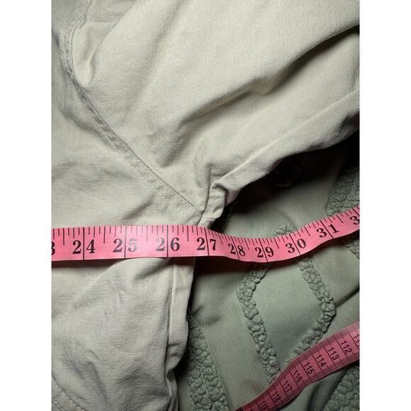 Urban Equipment vintage canvas flannel lined chore jacket mens large workwear - Picture 8 of 9